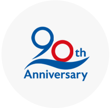 常陽銀行90周年公式ロゴ