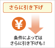 さらに引き下げ