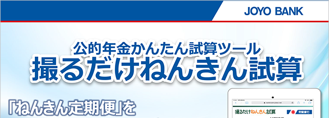 公的年金かんたん試算ツール「撮るだけねんきん試算」