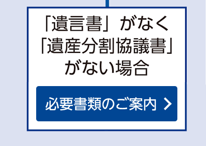遺言書がなく遺産分割協議書がない場合