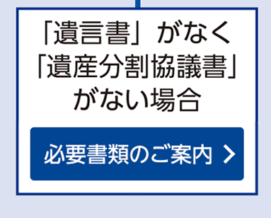 遺言書がなく遺産分割協議書がない場合